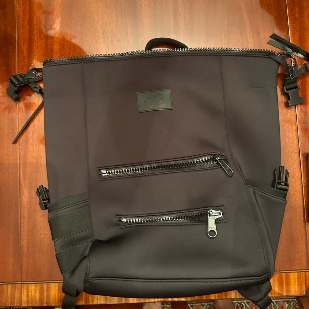Dagne Dover Indy Diaper Bag Backpack (Black)